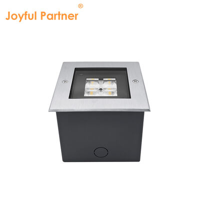 Quadratisch eingegründetes Deck-Uplight 125*125MM ADC12 Druckguss-Aluminiumgehäuse High SMD LED mit tiefem Anti-Glare-Design