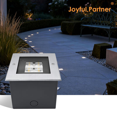 Quadratisch eingegründetes Deck-Uplight 125*125MM ADC12 Druckguss-Aluminiumgehäuse High SMD LED mit tiefem Anti-Glare-Design