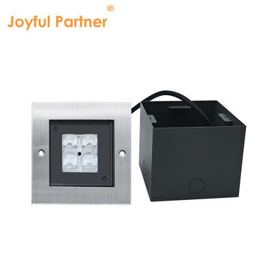 Erweiterte quadratische LED-Untergrundleuchten 24V 8W 316 Edelstahl mit 2-jähriger Ersatzgarantie