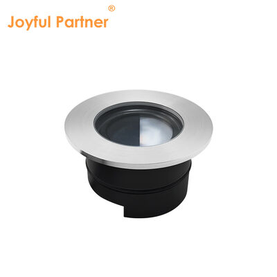 LED-Erdleuchten mit tiefem Blendschutzdesign, polarisiert, Gehäuse aus reinem Aluminium 6063#, 4W LED warmweiß