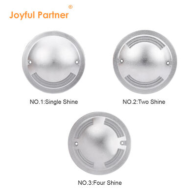 Untergrundleuchte 6W OSRAM SMD LED DIA116MM Edelstahl Frontdeckel DC24V