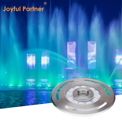 LED-Brunnenlicht Edelstahlgehäuse DC 12V 3500K Warmweiß CRI 85 für Stadtplatz