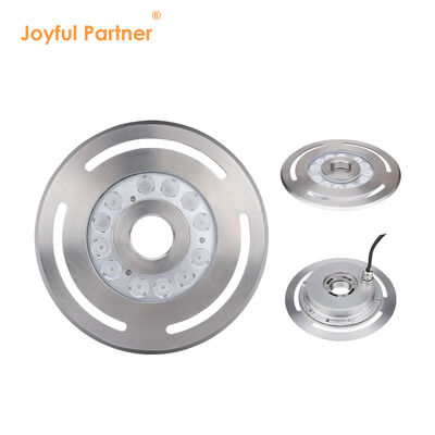 LED-Brunnenlicht 316L Edelstahl gehärtetes Glas DC12V24V 12x3W RGB3in1 LED CRI85