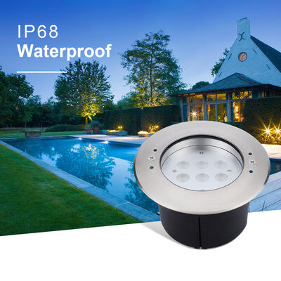LED Einbau-Unterwasser-Schwimmbadleuchten DC24V Fabrik OEM ODM 316 Edelstahl DIA 170MM