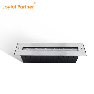 LED-Unterwasser-Linienlicht IP68 DC24V 6W 12W Eingebautes Rechteck 328MM Länge mit 8MM gehärtetem Glas