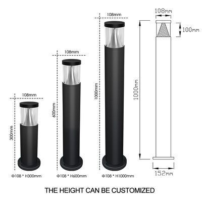 LED-Gärtenlicht mit 120°-Ballwinkel