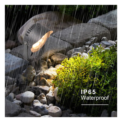 LED-Gartenspot 12W 24W 36W Eingebauter DMX512-Treiber DC24V RGB3in1 Schwarzer Aluminiumlampenkörper Aluminiumgehäuse für Baumbeleuchtung