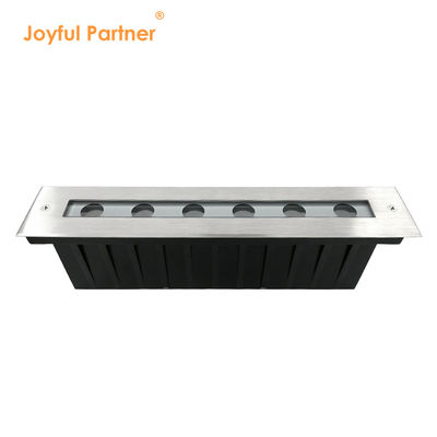 Warme weiße LED-Untergrundbeleuchtung SUS 316 6W 12W Gartenlinearbeleuchtung
