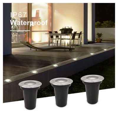 LED-Bodenbeleuchtung für den Außenbereich, IP65, 6 W, CREE COB-LED, neues Design mit Wabenstruktur, 12 VDC Niederspannung