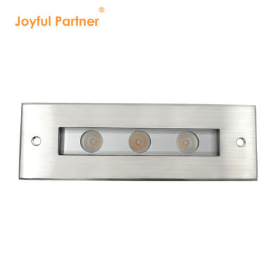 LED-Bodenlicht DC24V 3W 6W 3000K #316 SS IP67 Linienlänge 195MM +Temperglas