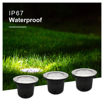 Vergrabener LED-Untergrundlicht 12V DC24V 304 Edelstahl mit 2 Jahren Garantie