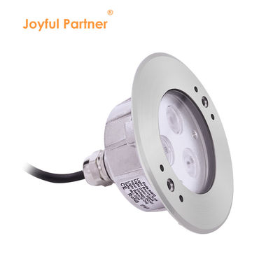 3W Wasserdicht IP68 LED Schwimmbad Unterwasserlicht 316 SS RGB DMX512 Teichlicht
