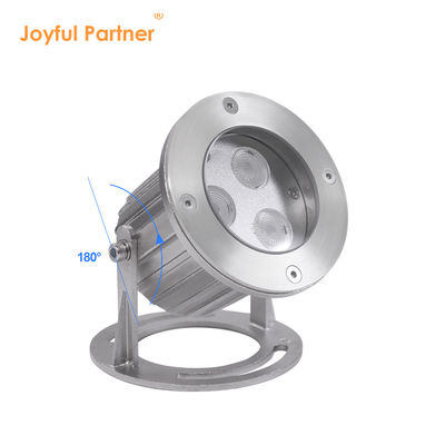 Tauchfähige Unterwasser-Teichleuchten Edelstahl 316L 3*2W IK-Schutzart 08 2 Meter Kabel