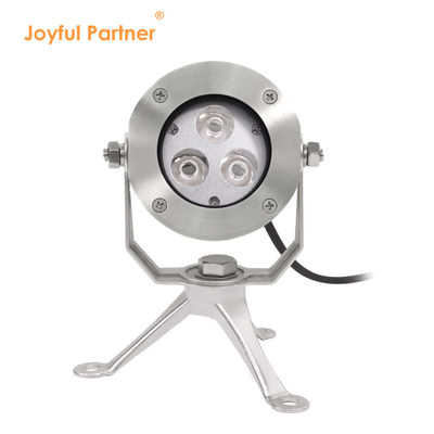 Hohe Qualität DC24V Steuerung 304 Edelstahl DMX512 RGBW IP68 12w LED Unterwasserlicht