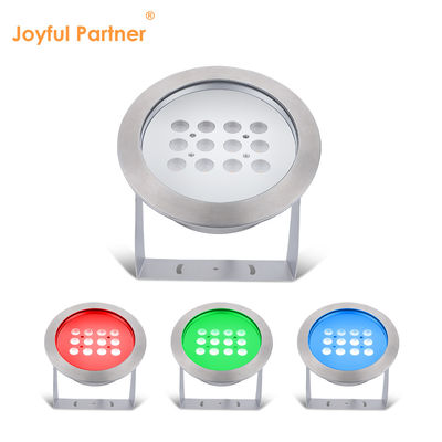 RGB Unterwasserteichlicht AC/DC 12V 24V LED 12W Wasserdicht IP68 316 Edelstahl