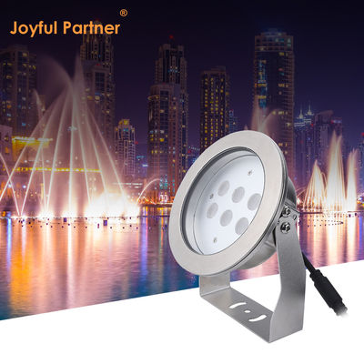 IP68 Wasserdichtes Unterwasserlicht 316L Edelstahl DMX512 RGB / RGBW 4in1 LED DC12V/24V