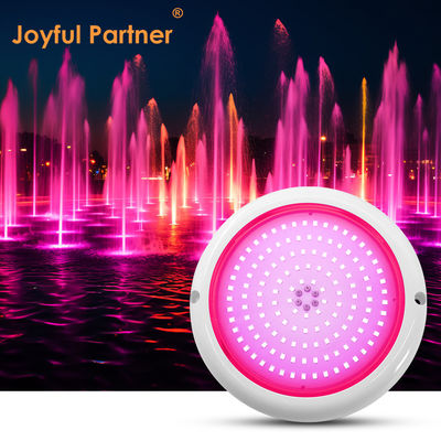 Led-Schwimmbadlicht RGB AC12v Harz gefüllt Flach RGB ABS Körper Warme weiße Oberfläche Montiert Fabrik kundenspezifisch