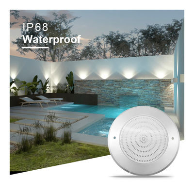 Unterwasser-LED-Schwimmbadleuchten 316 aus Edelstahl 18W 25W Smd2835 Ultra-Dünnharz gefüllt Rgb Warmweiß