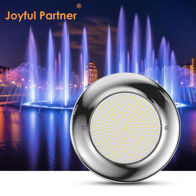 LED-Poolleuchten IP68 12VAC SMD LED-Edelstahlmaterial DIA260MM für Schwimmbäder