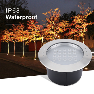 20W IP68 Schwimmbad Unterwasserlicht 316 Edelstahl LED-Bodenleuchten