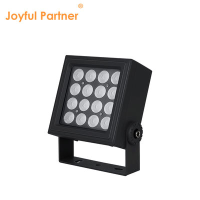 High Efficiency Led Flood Light 16W Druckguss Aluminium DC24V AC220V IP65 130*130MM Quadratform