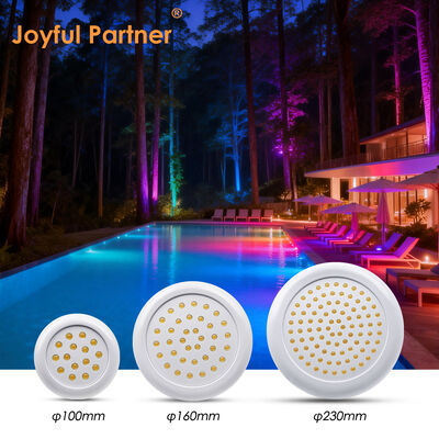 LED-Poollicht Wandmontierte Harz gefüllt AC12V PC Material 100MM 160MM 230MM 6W 10W 12W 18W 25W 30W