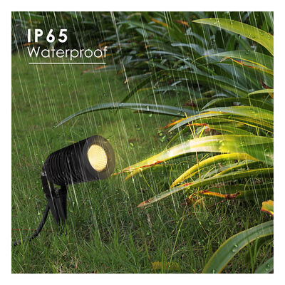 Garten Spike Licht 14W COB mit Anti-Glanz Hood Aluminium Material IK04 Bewertung für Außen Akzentbeleuchtung