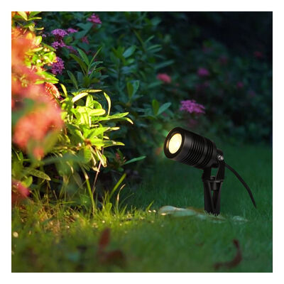 Garten-Spießleuchte mit CREE COB LED 10W DIA63MM 12VDC mit Kunststoffspieß