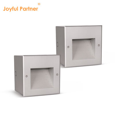 Einbau-LED-Wandleuchte 160*160MM Osram SMD2835 Pulverbeschichtung AC100-240V für Treppen