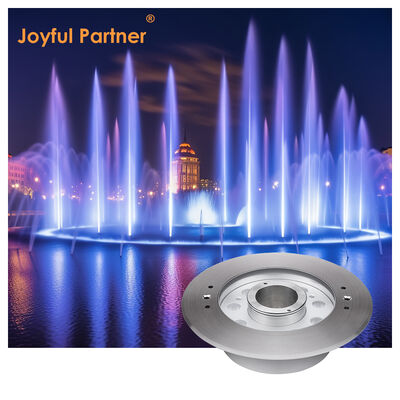 LED-Brunnenlicht Außen IP68 Wasserdicht Edelstahl DMX RGB mit dynamischer Unterwasserdekoration