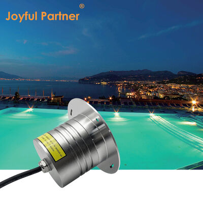 Schwimmbad-Unterwasserleuchte DC24V Fabrik OEM ODM 316 Edelstahl DURCHMESSER 110MM mit hoher Leistung